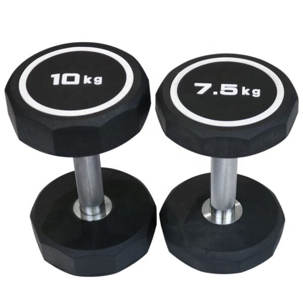 10 Sides PVC Dumbbell - Image 2