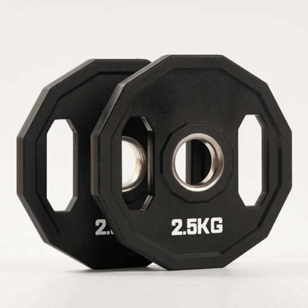 12-Sided Rubber Weight Plates - Image 2
