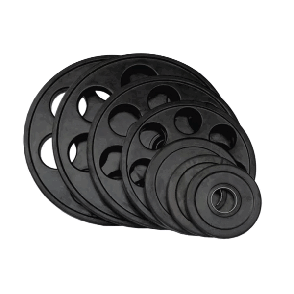 7 Holes Rubber Coated Weight Plate - Image 2