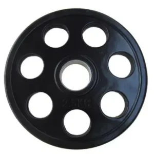 7 Holes Rubber Coated Weight Plate