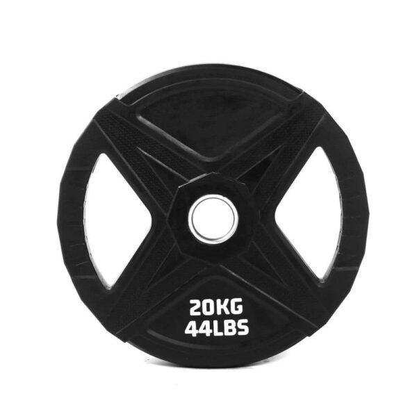 Olympic Dual Grip Rubber Disc - Image 3