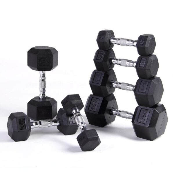 PVC Hex Dumbbell - Image 5