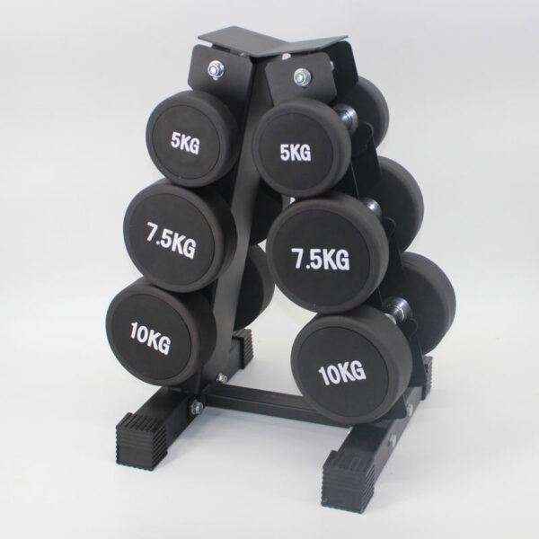 Round Rubber Dumbbell - Image 4