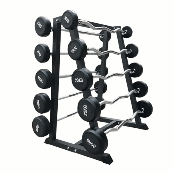Rubber Fixed Barbell