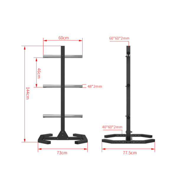 Weight Plate Storage Rack - Image 3