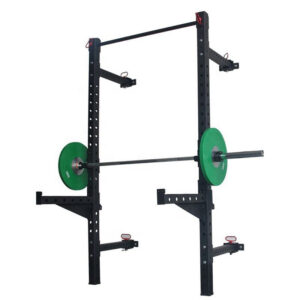 Wall-Mounted Foldable Squat Rack